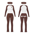 Mocha Long Sleeve Set