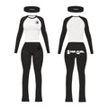 Black Long Sleeve Set