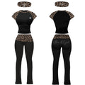 Noir Cheetah Set